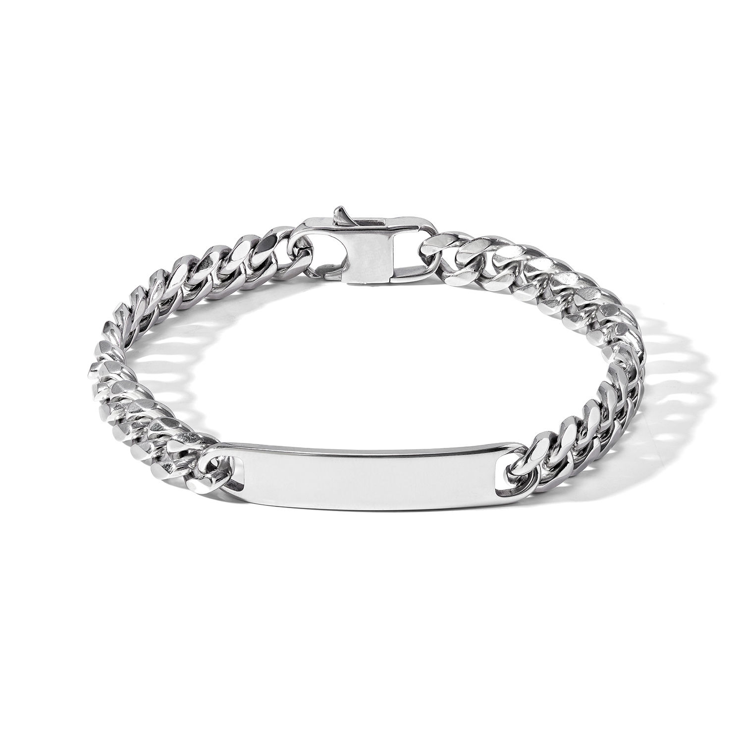 Bracciale Catena con targhetta Comete Gioielli