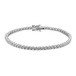 Tennis in Argento 925‰ e zirconi bianchi della Collezione Tennis Uomo Comete Gioielli