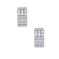 Orecchini in Argento 925‰ e Zirconi Collezione Glamour Comete Gioielli