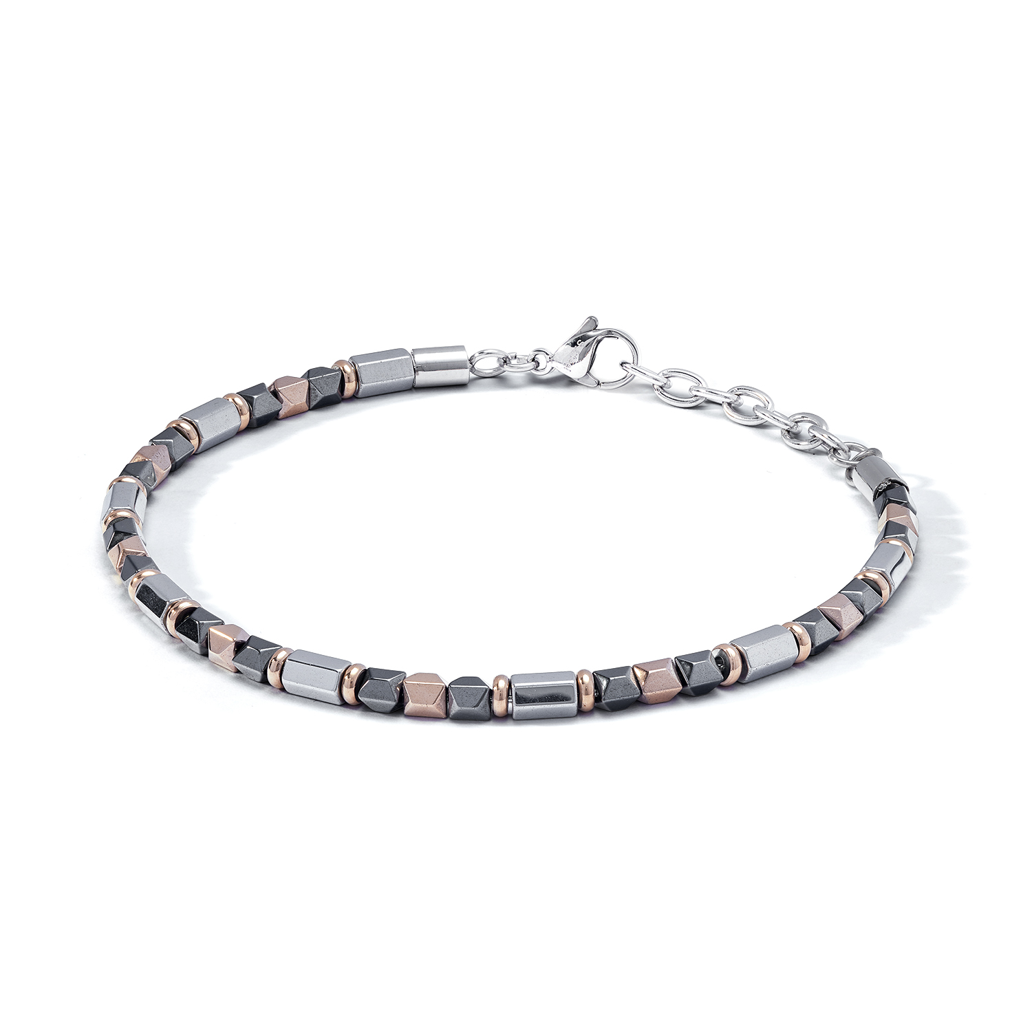 KIDULT Bracciale Rigido In Acciaio 316L Con Placcatura PVD Rosé – Scritta "Love" – Gioiello Uomo/Donna