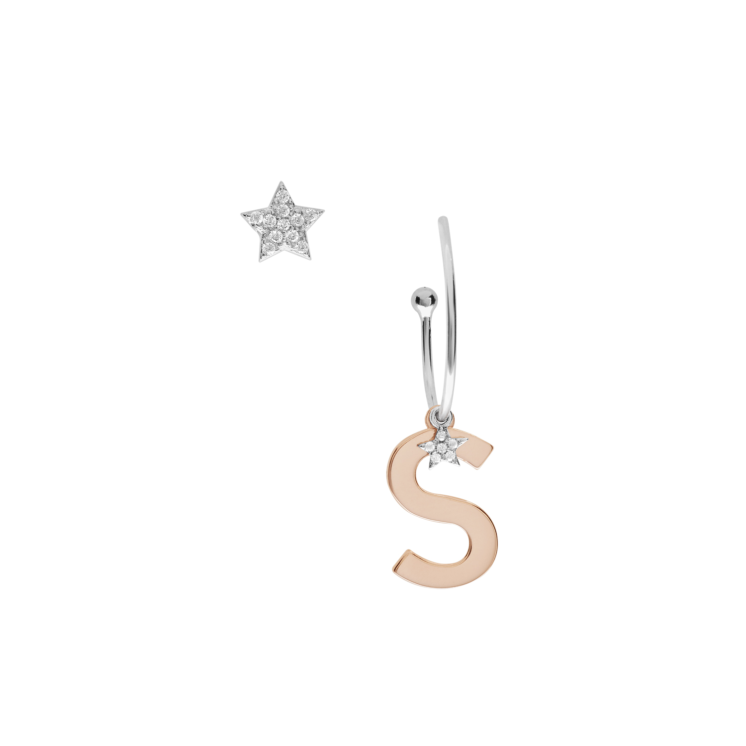 Orecchini da Donna Argento 925, Shell Fiore Peach Blossom Orecchini A Clip Semplice Rosa Fiori Di Pesco Linea Orecchio Ago Per Amante, Orecchini A