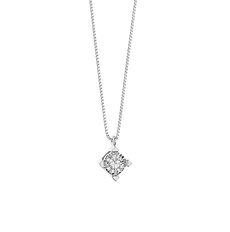 Collana Punto luce diamantato in Oro e Diamante della Collezione Punti Luce Comete Gioielli