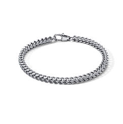 Kettingarmband in Staal van de Collectie Chain Comete Sieraden