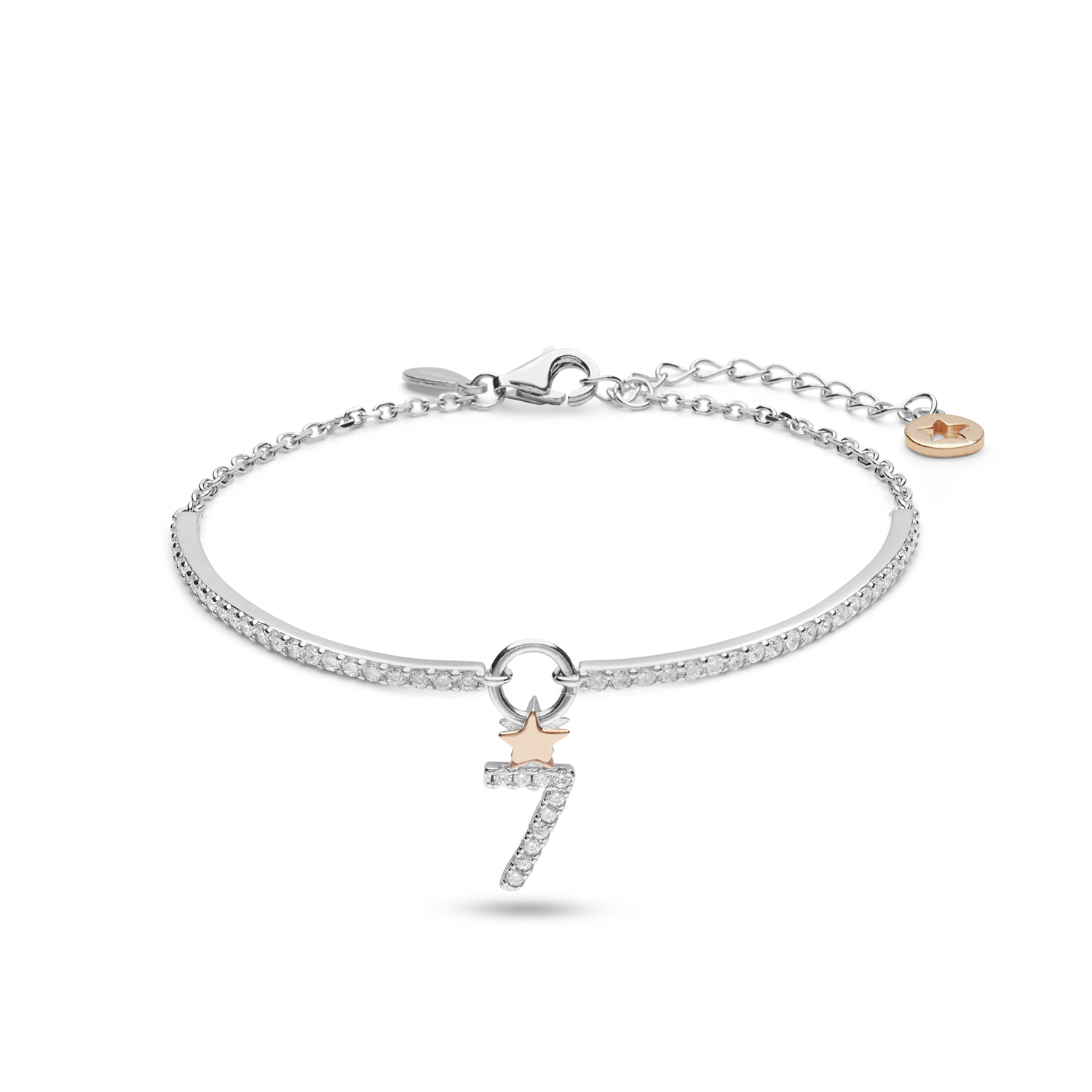 KINGWHYTE Bracciale Rana Argento 925 Regolabile - Gioiello Simbolo Famiglia Per Donne E Ragazze, Regalo Significativo
