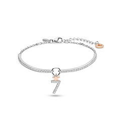 Hõbedast käevõru number 7 Stella Comete Sieraden kollektsioonist
