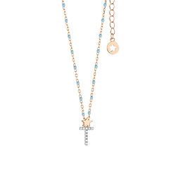 Girocollo in Argento Lettera T della Collezione Stella Comete Gioielli