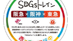 阪急×阪神×東急が協働ラッピング列車「SDGs トレイン2020」を9 月8 日(火)より運行します!