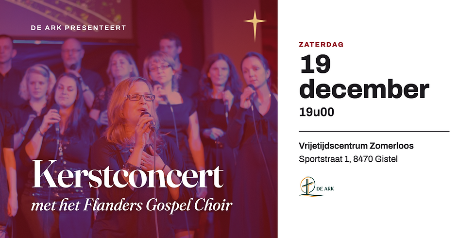 Kerstconcert met het Flanders Gospel Choir