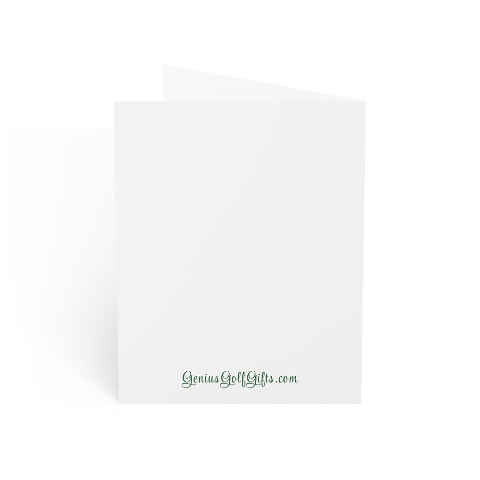 Thumbnail: 40th Birthday Celebration | Golf Greeting Card for Milestone Birthday