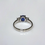 Thumbnail: 14k Ceylon Sapphire and Diamond Ring