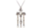 Thumbnail: Black, Starr & Frost Platinum Diamond and Pearl Necklace