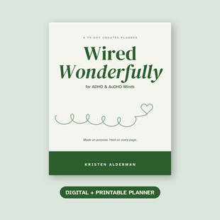 A Faith-Based Planner for ADHD Women (That Won't Make You Feel Worse About Yourself)