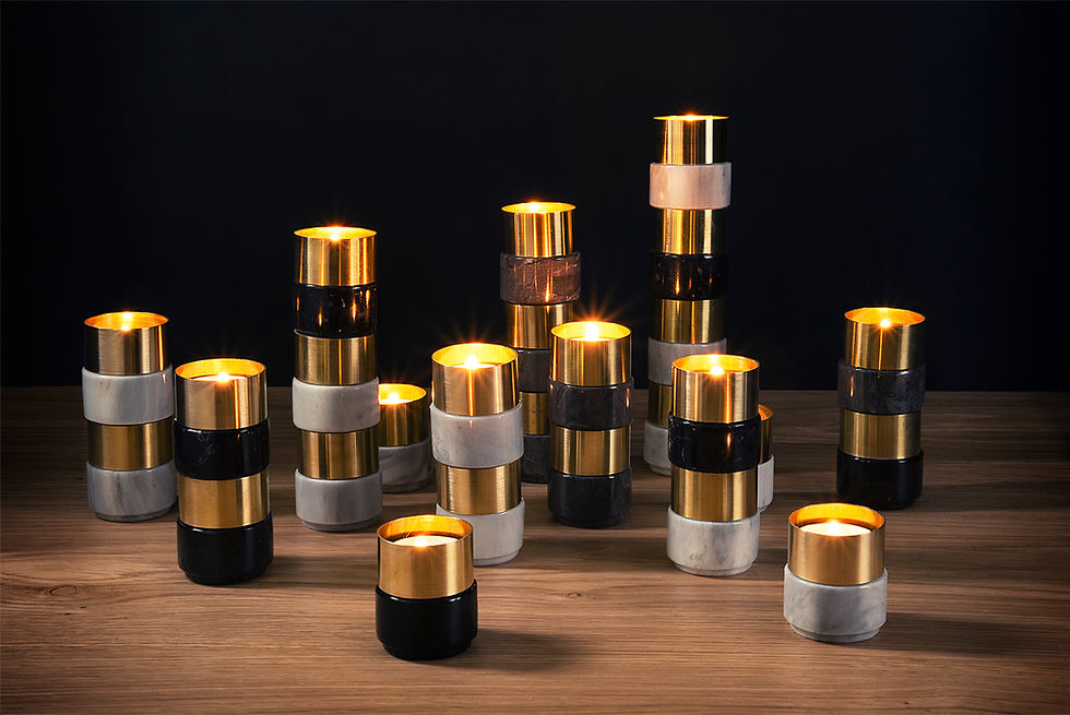 Thumbnail: Brass Candle Holders