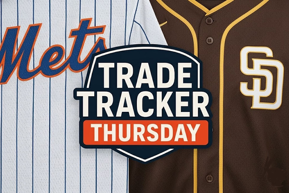 Thursday Trade Tracker: San Diego Padres. A Closer, an MVP, and an Invisible Man