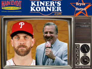 Bryce Harper and the Phillies pummeled David Peterson and the Mets 6-2 on Father's Day.