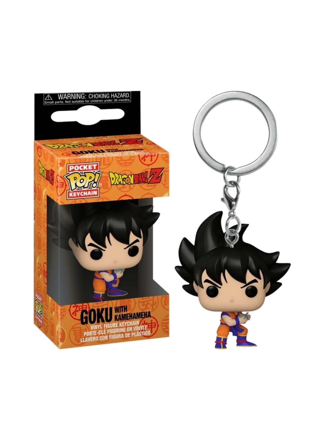 Funko Pocket Pop!: Dragon Ball Z - Goku With Kamehameha Vinyl Figure Keychain
