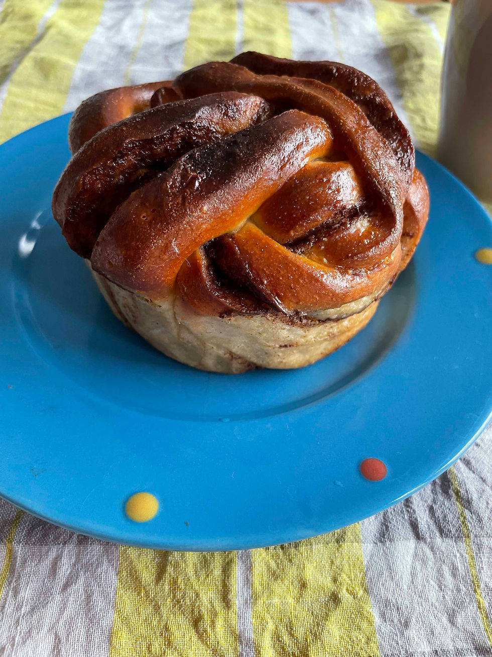 kanelbullar, viennoiserie à la cannelle absolument délicieuse