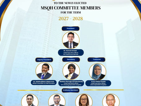 Advancing Excellence Together: Congratulations to the Newly Elected MSQH Committee Members