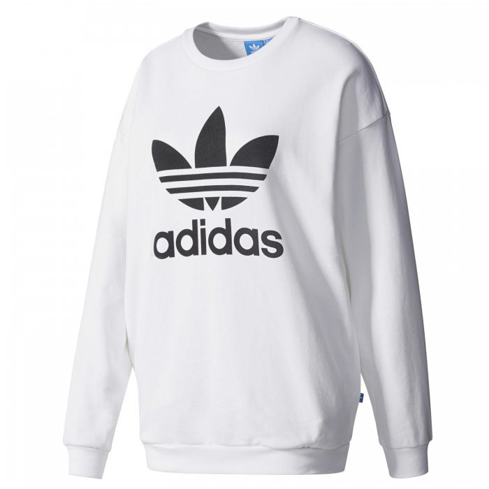 sudadera adidas blanca