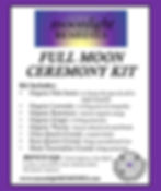 Full Moon Ceremony Kit