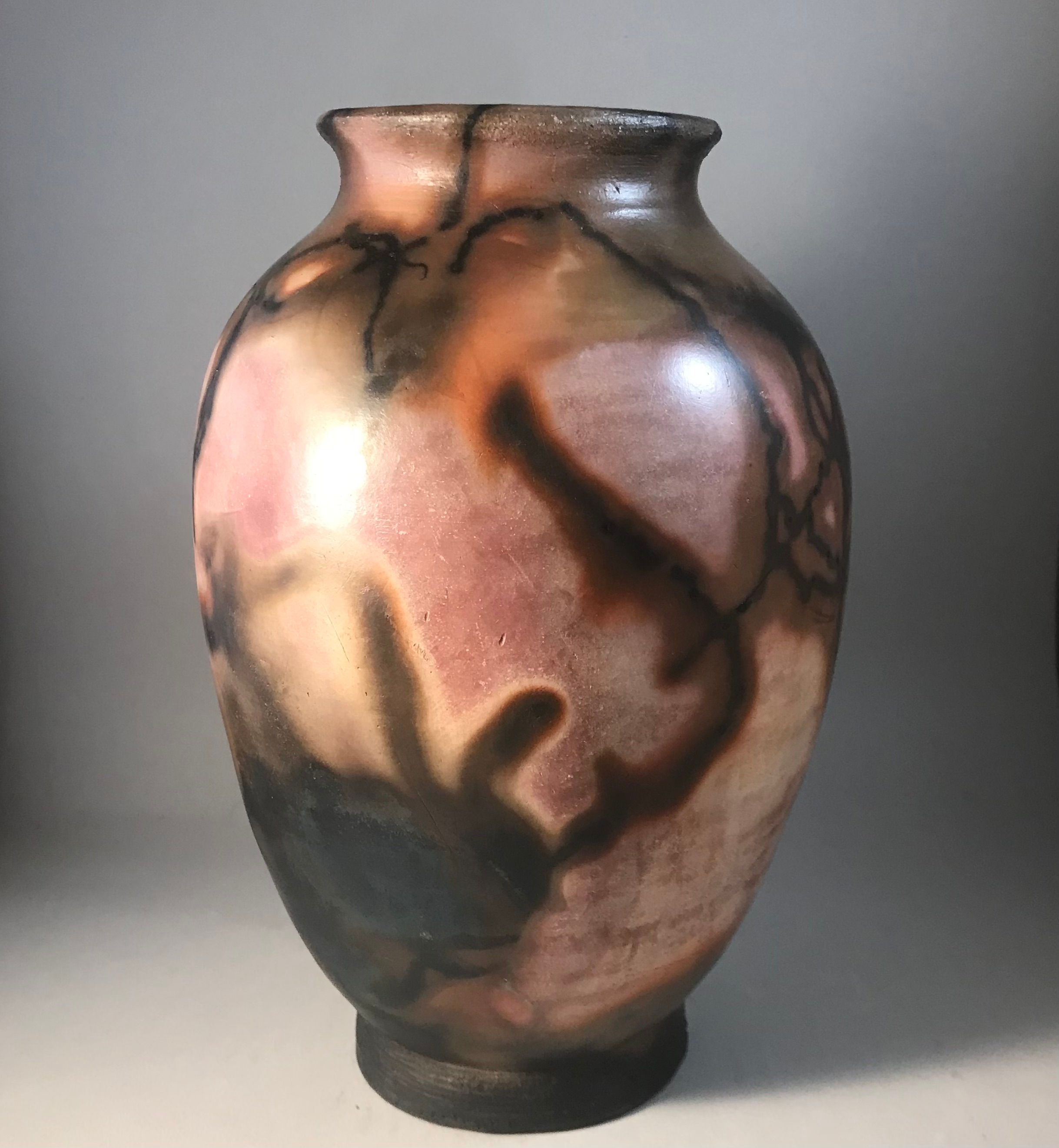 Saggar fired vessel, medium