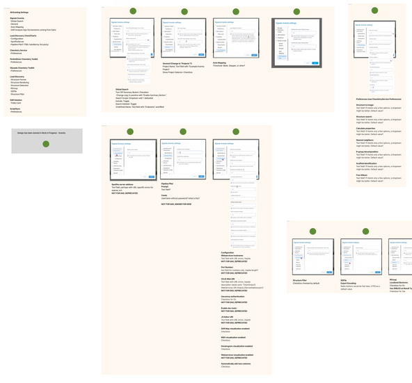 Audit of existing components