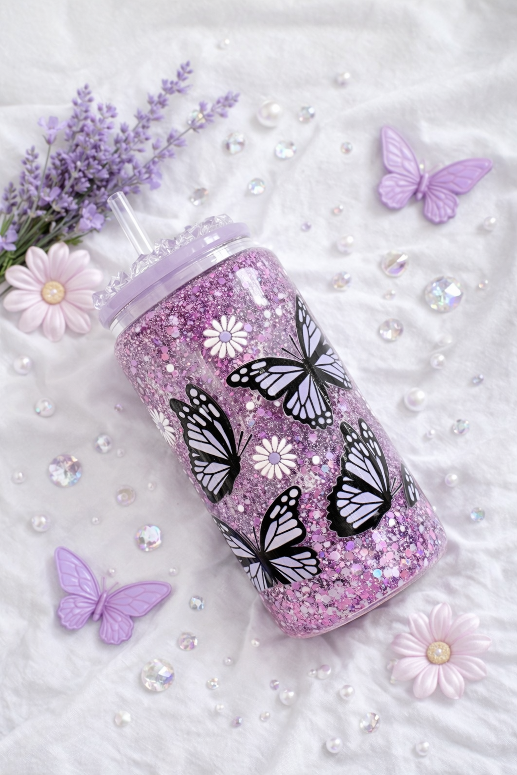 Purple butterflies