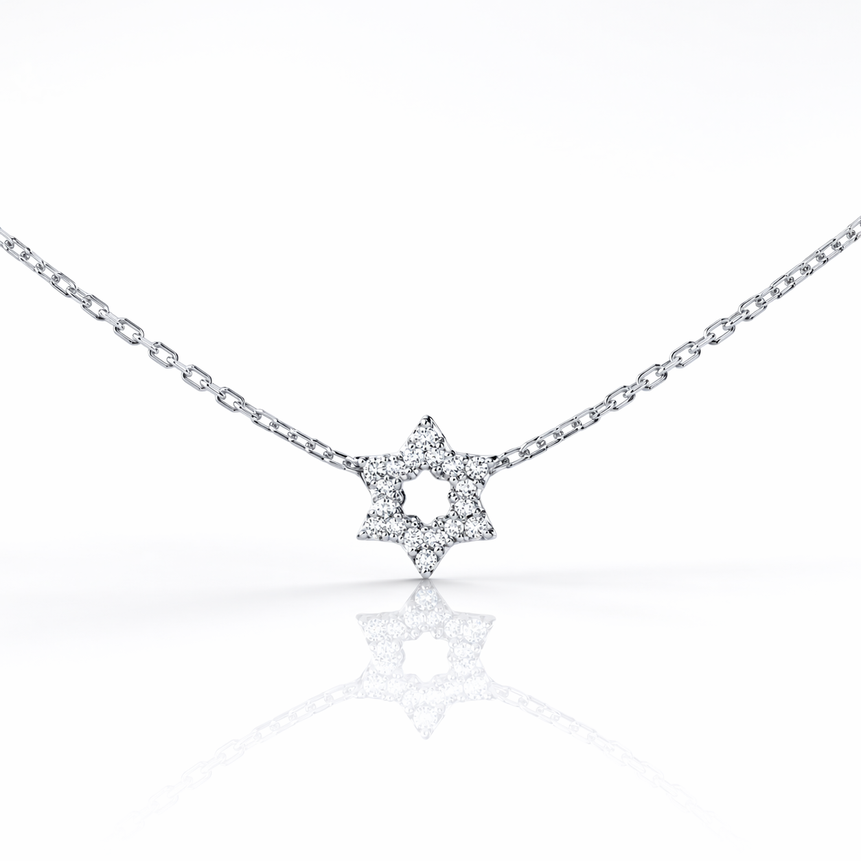 Star of David Lab Diamond Necklace | The CHAI Collection