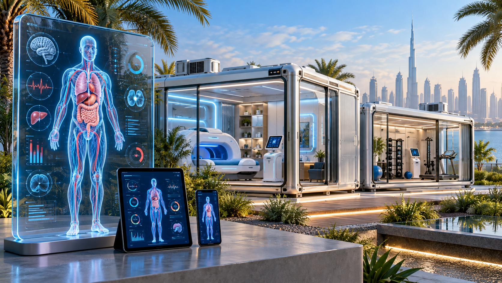 Illustrative digital longevity avatars and modular longevity environments