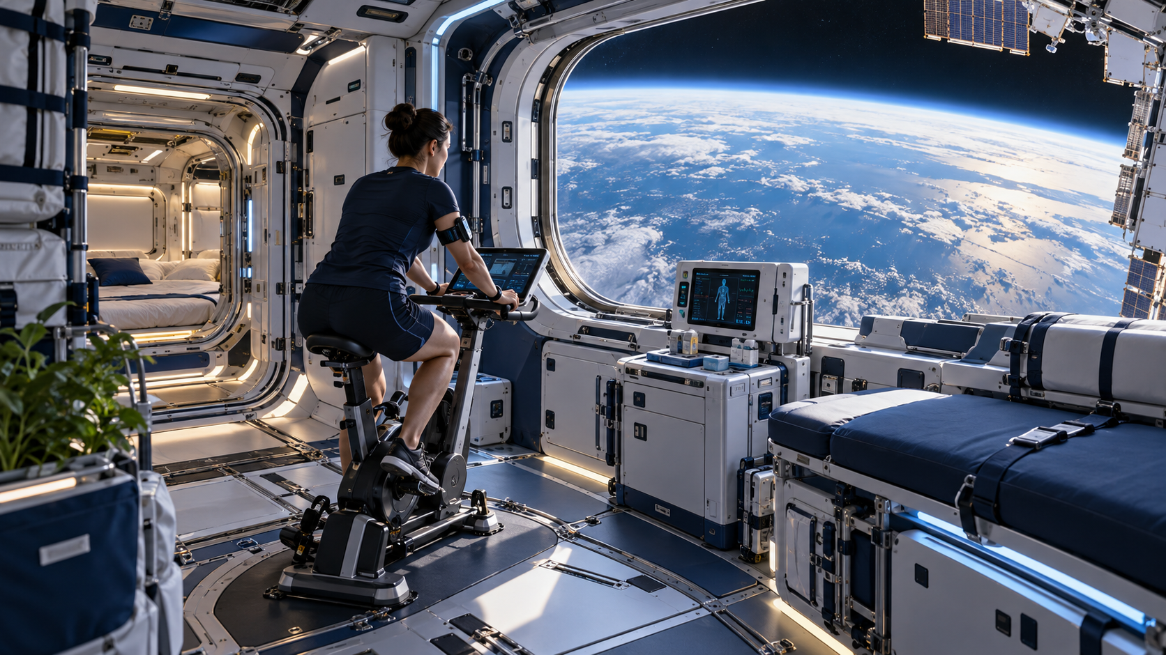 Space Radioprotection / Radioresistance — project imagery
