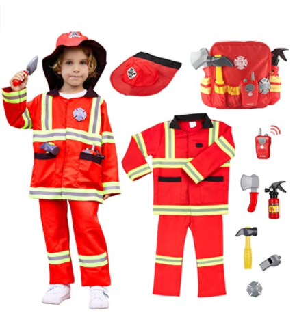 Kiddie Firefighter Costumes