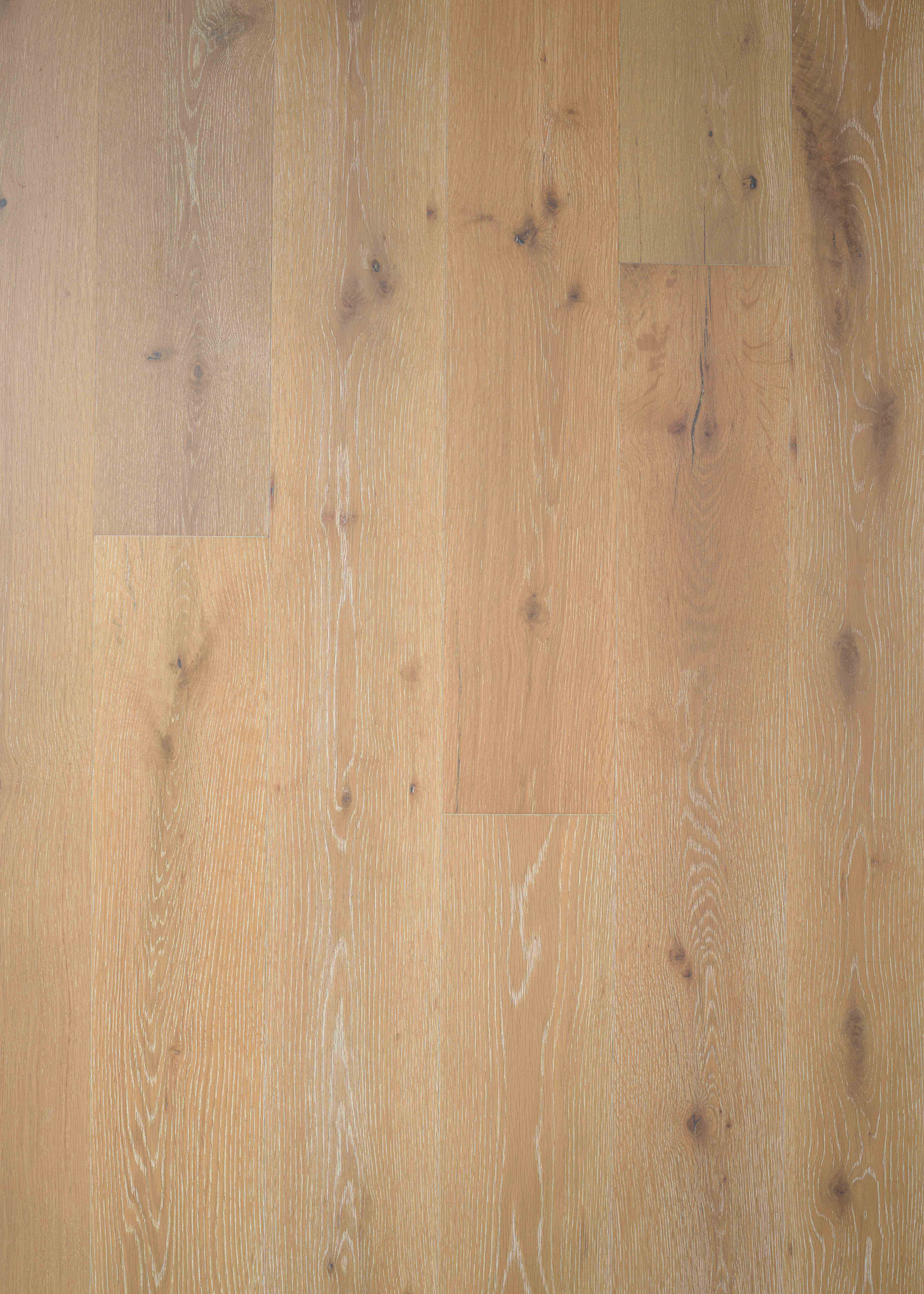 Engineered Oak Milky White