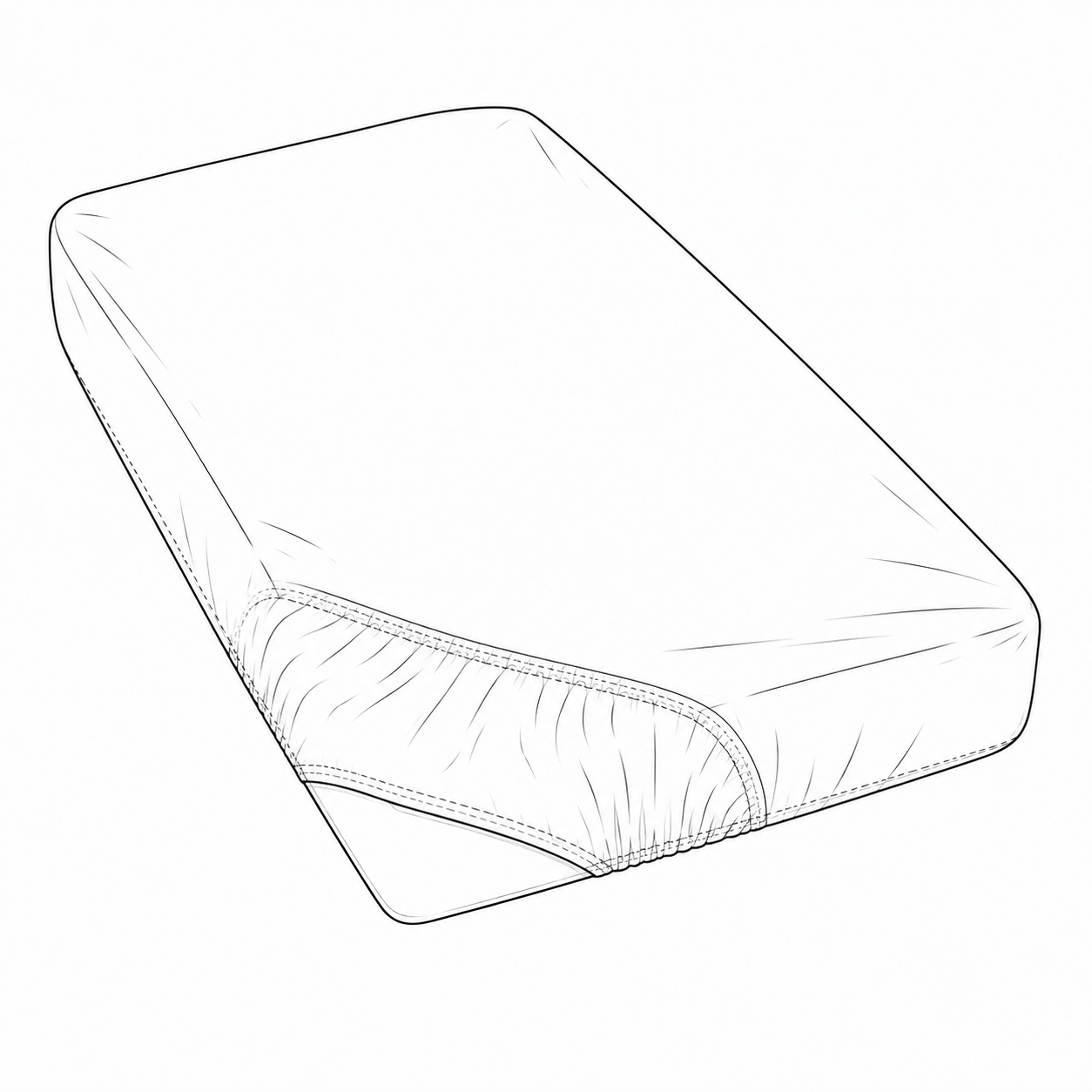 Drap housse 70x140 - Liste Melody