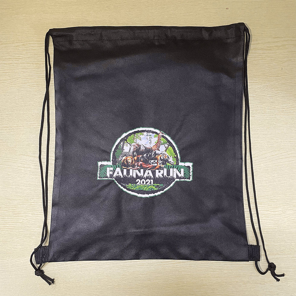 Thumbnail: Heavy-Duty Non-Woven Drawstring Backpacks