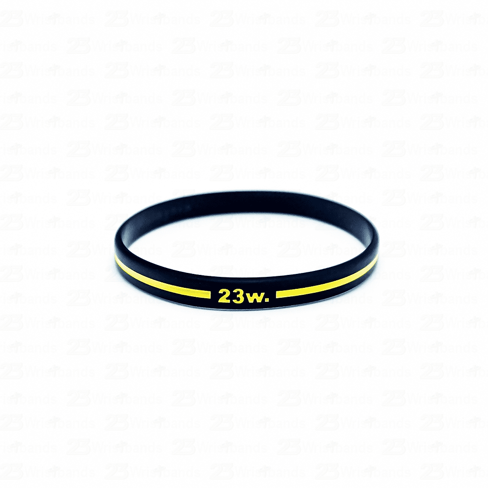 Thumbnail: Silkscreen Silicone Wristband
