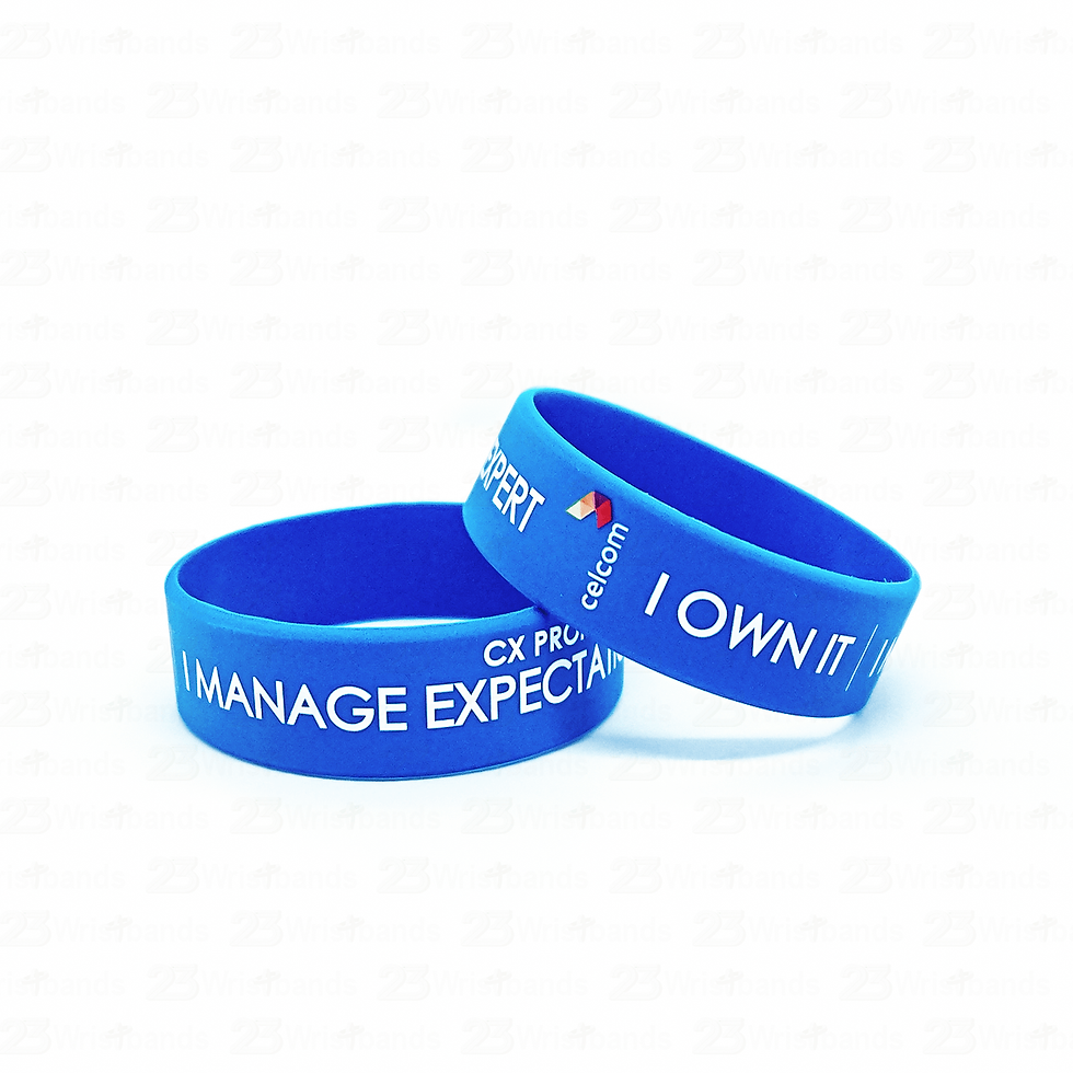 Full-colour Printing Silicone Wristband