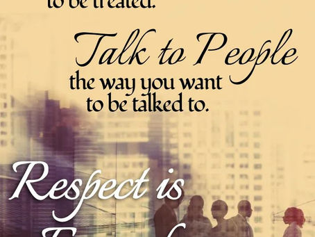 "Do unto others