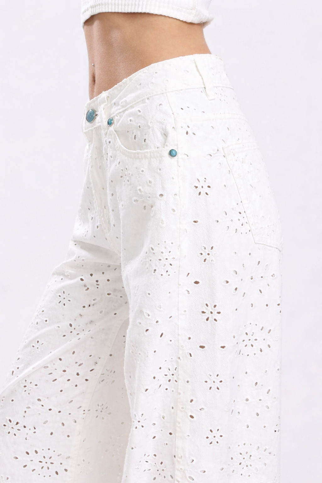 Jeans white