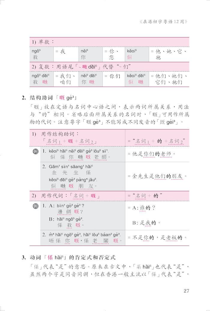 Thumbnail: 在港初学粤语12周