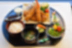 ミックスフライ定食