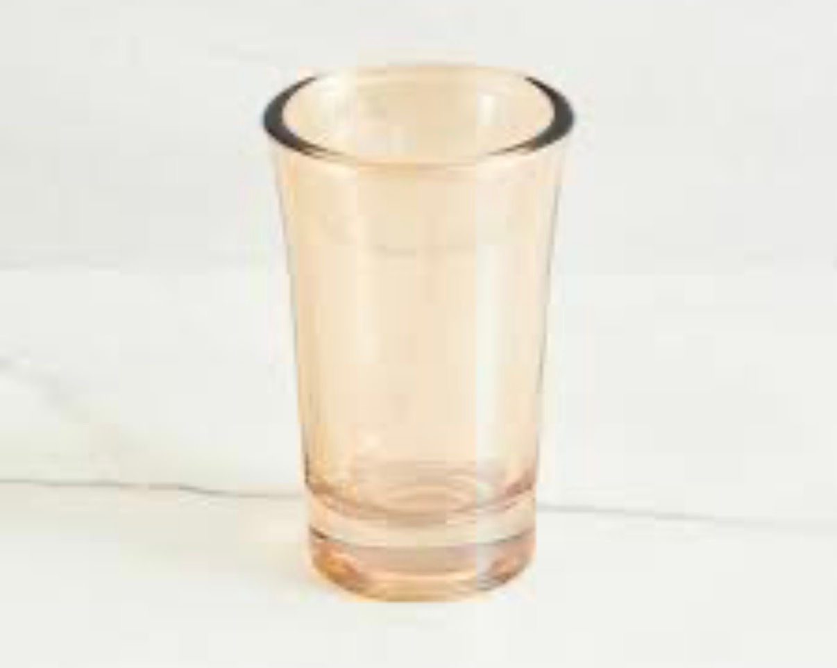 Jogo de copos de shot de vidro âmbar 50ml