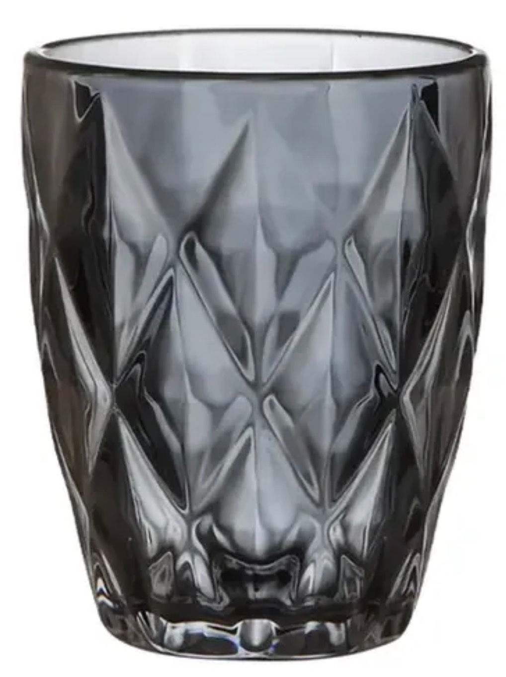Jogo de copos Diamond Fumê 280ml