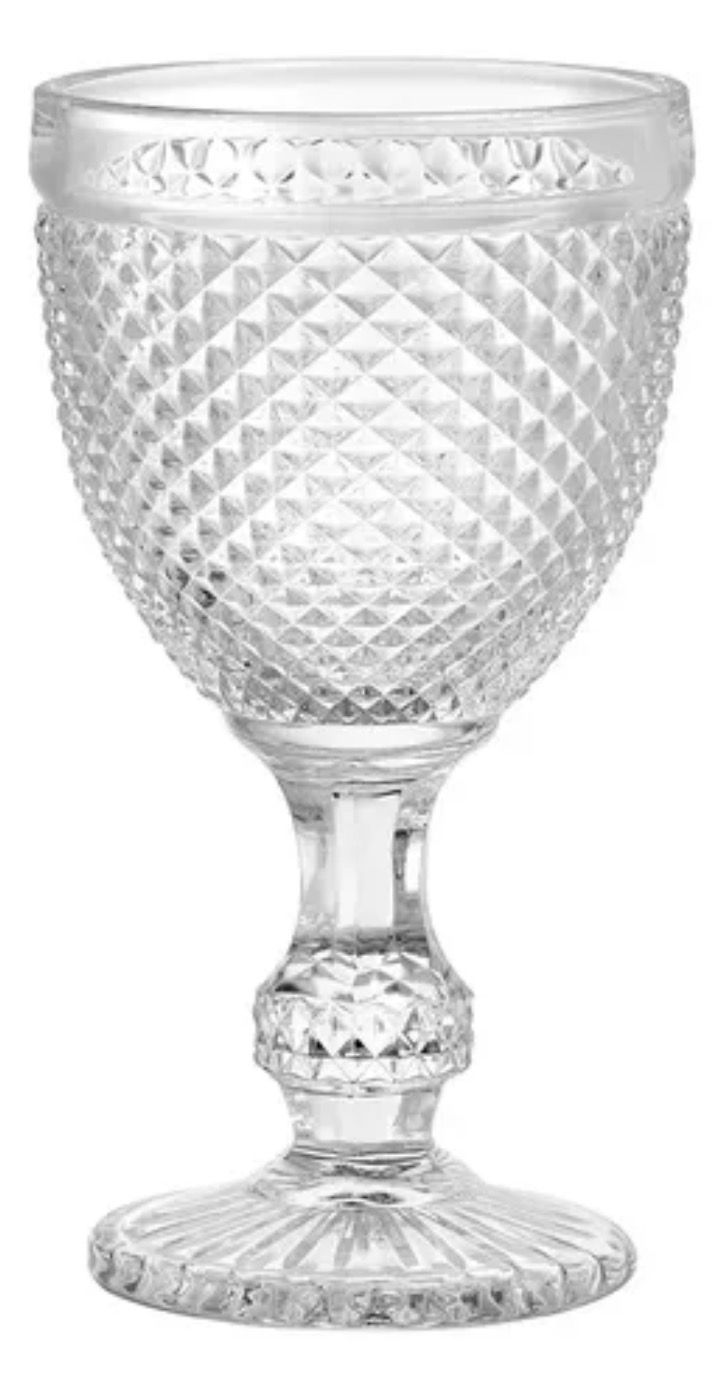 Jogo de taças de vidro Barroco 325ml