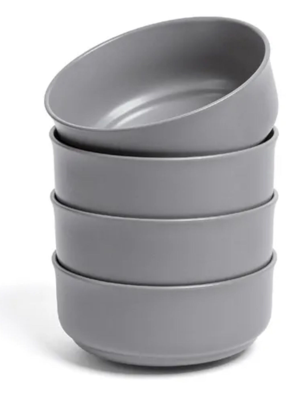Bowl de cerâmica cinza 12cm