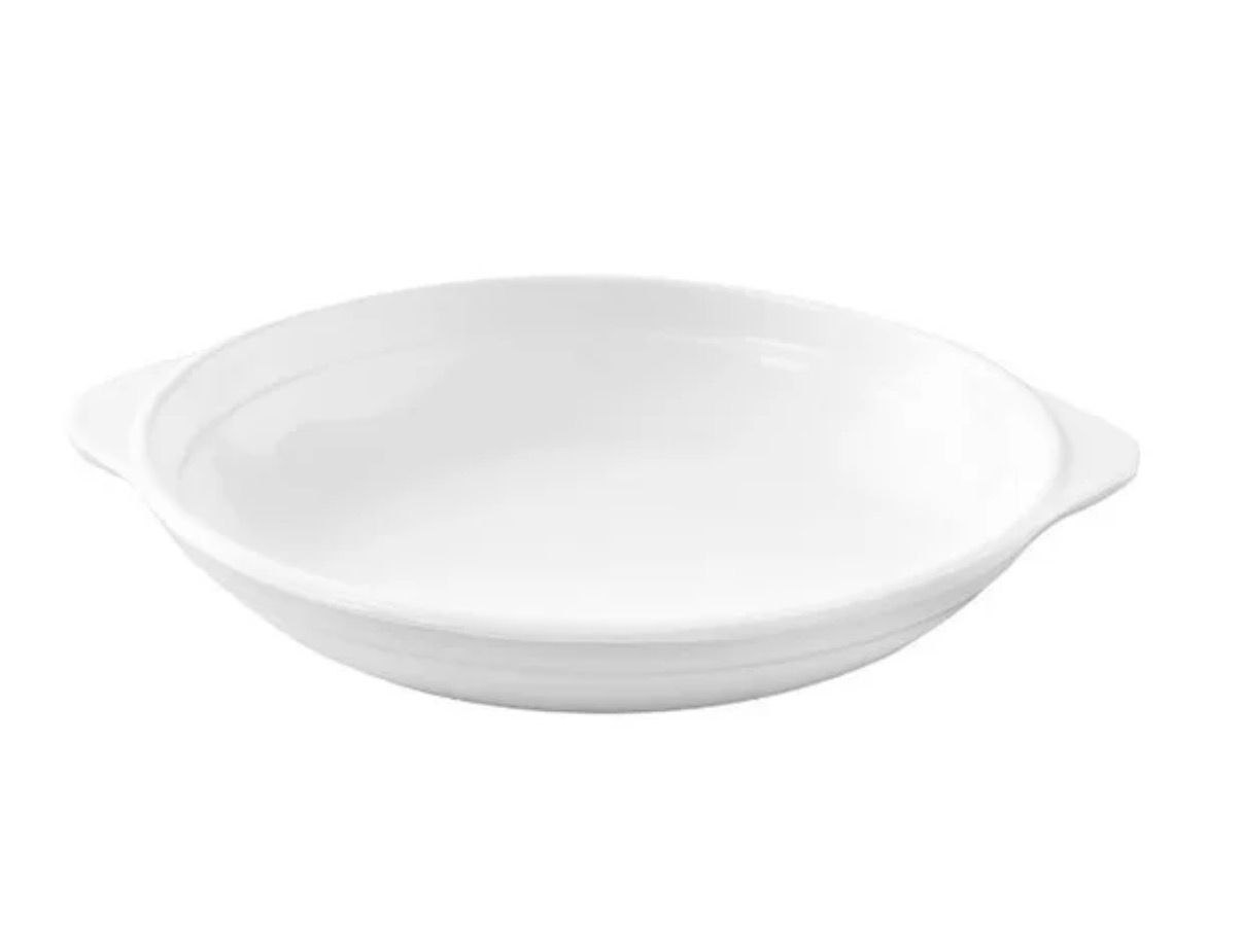 Travessa redonda de cerâmica 22cm