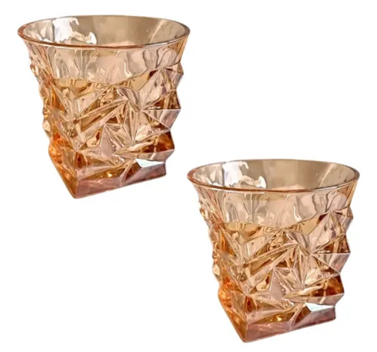 Jogo com 2 Copos Whisky Diamond 273 ml