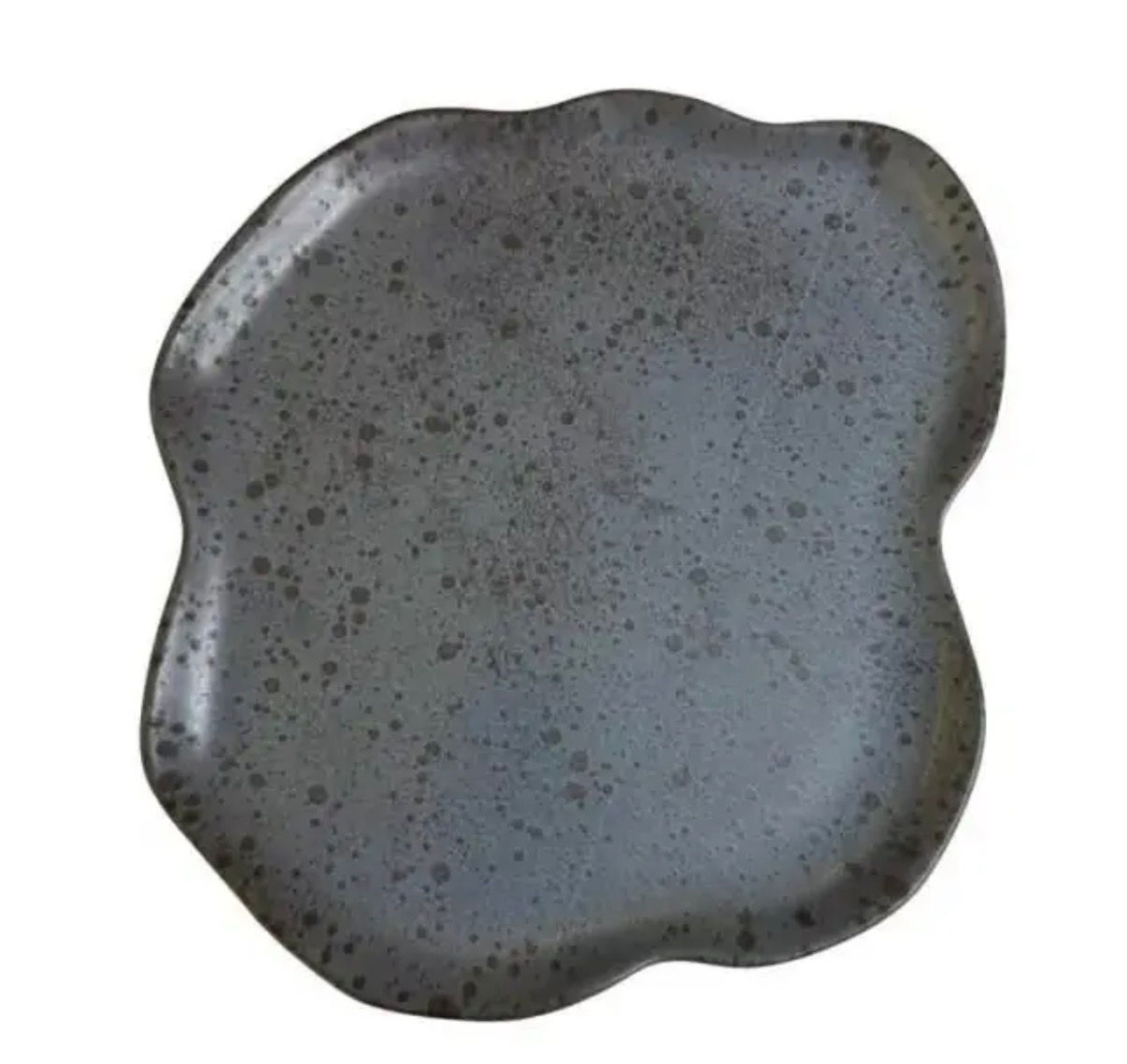 Jogo de pratos rasos orgânicos ônix Scalla 26,5cm