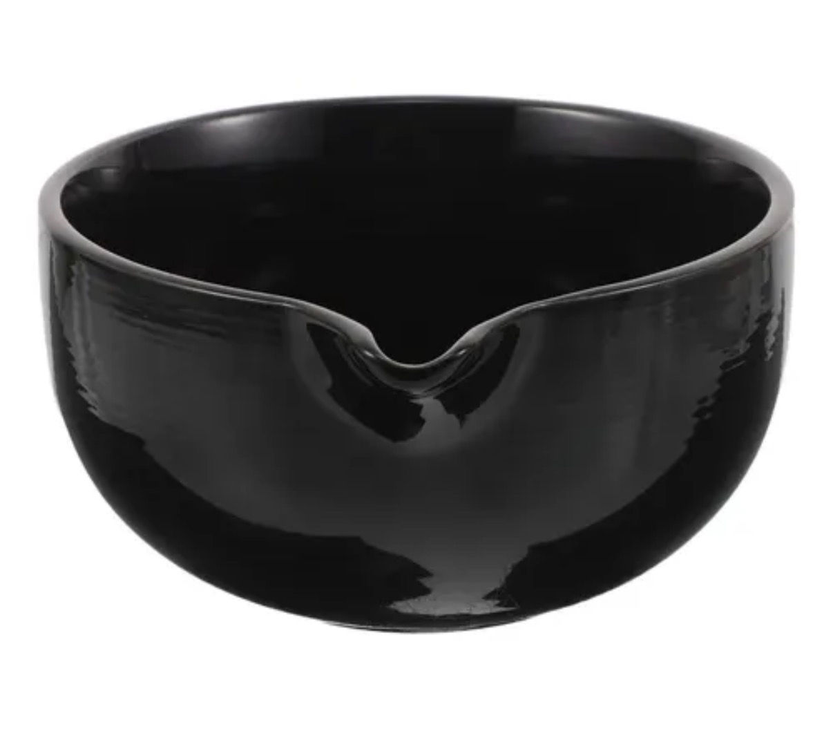 Bowl preto com encaixe funcional na borda 14cm