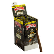 Backwoods Stout pack displayed, available in Bangkok cannabis shop