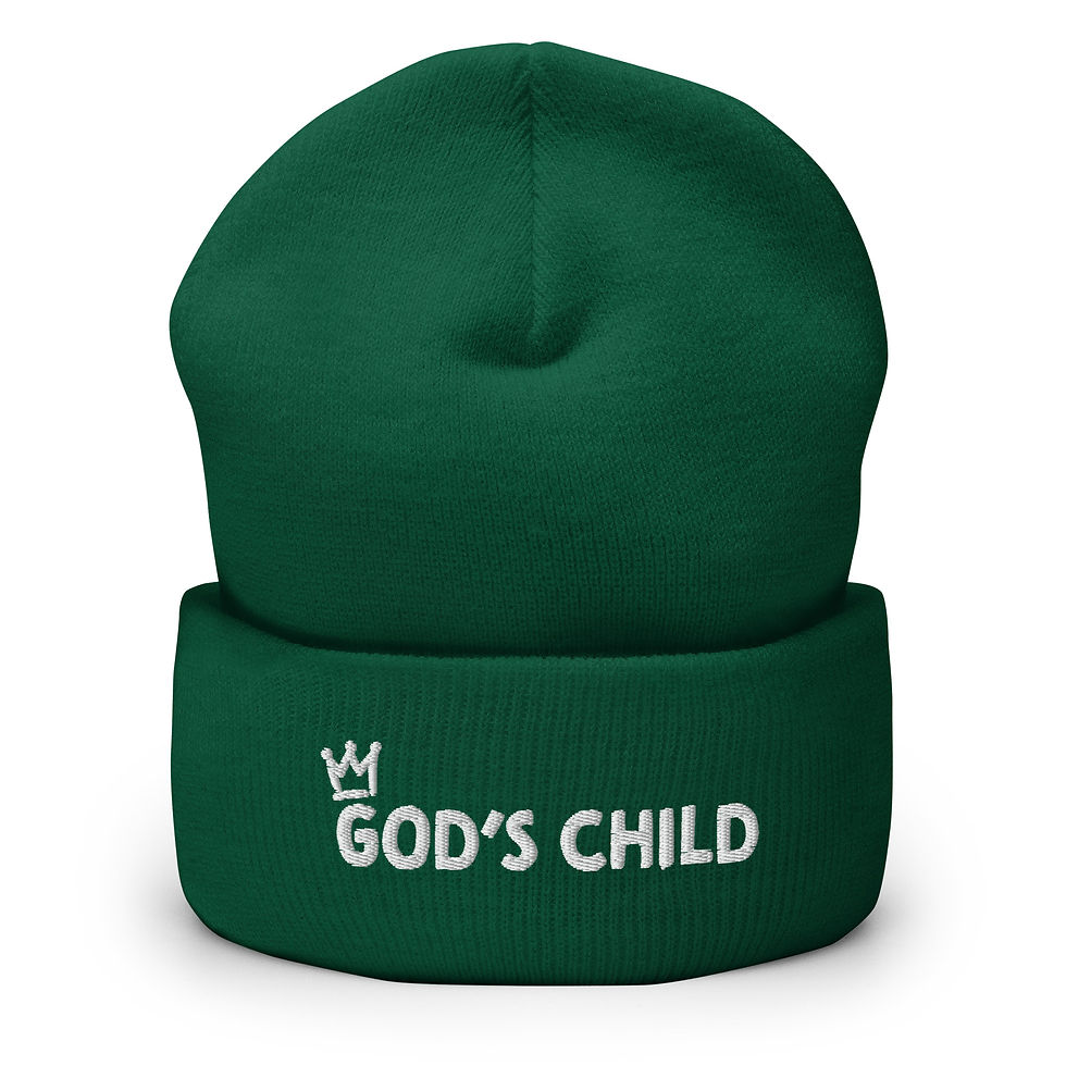 Thumbnail: God's Child Beanie